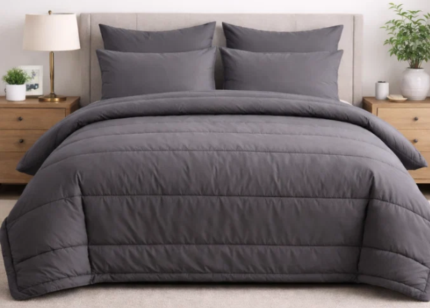 Relax Collection Plain 5 Pcs Comforter