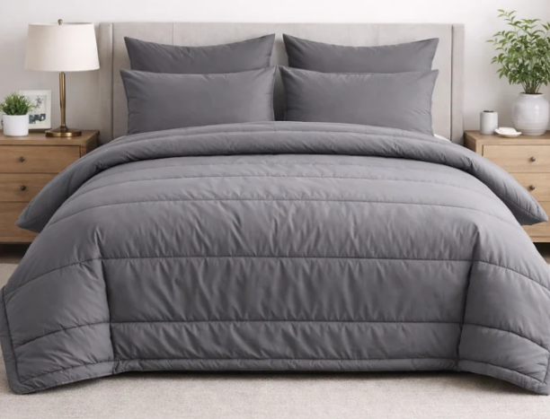 Relax Collection Plain 5 Pcs Comforter