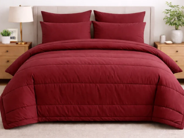 Relax Collection Plain 5 Pcs Comforter