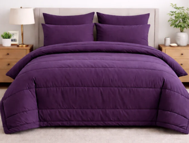 Relax Collection Plain 5 Pcs Comforter