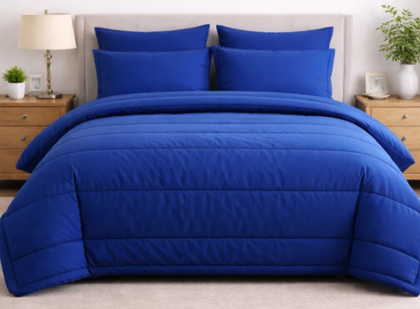Relax Collection Plain 5 Pcs Comforter