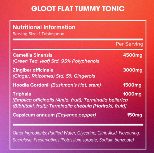 Gloot - Flat Tummy Tonic