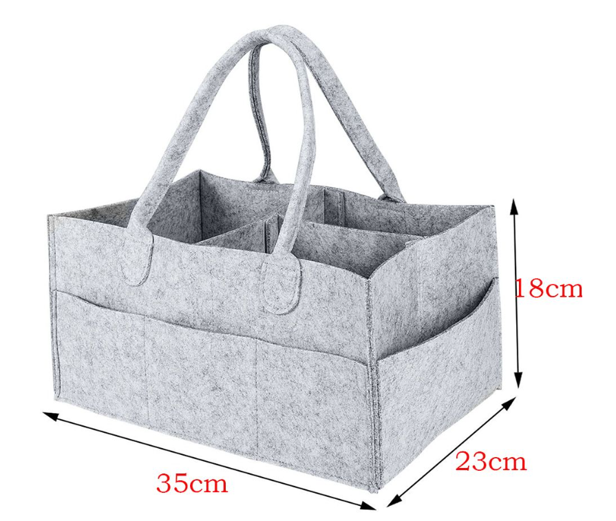 Portable Nappy & Baby Essentials Organizer