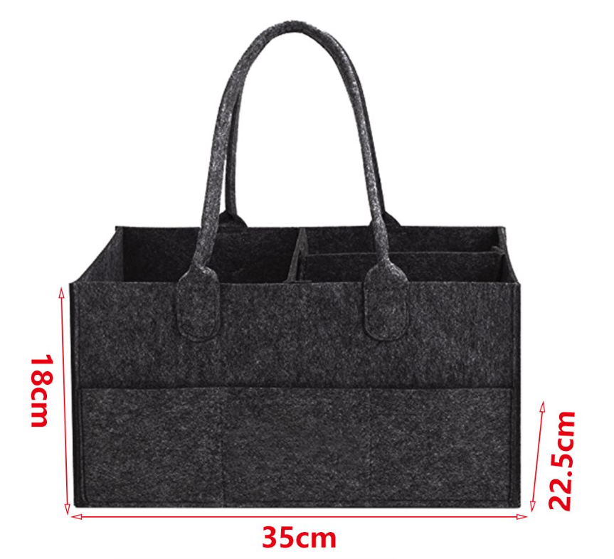 Portable Nappy & Baby Essentials Organizer