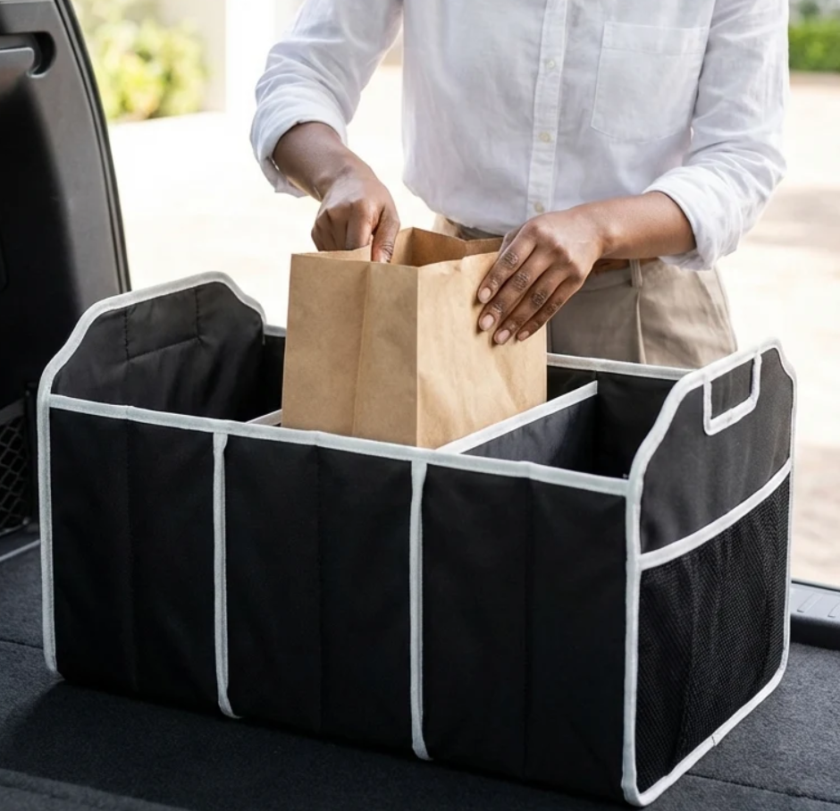 Foldable Car Boot Storage Organizer Bag
