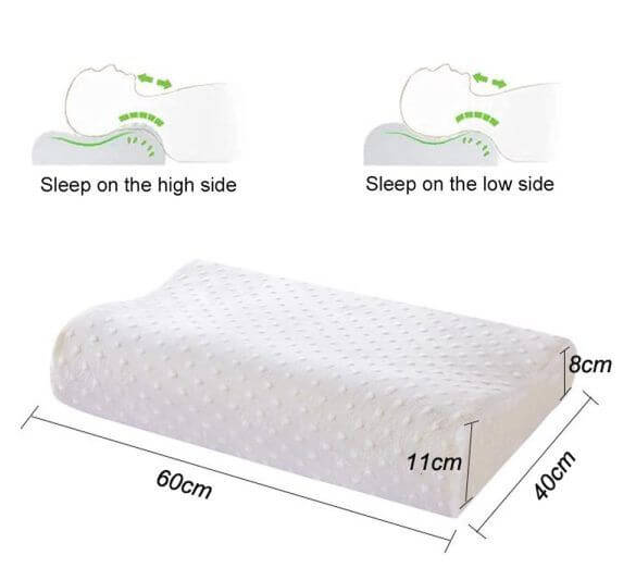 Latex Neck Pillow for Comfortable Sleep