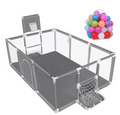 Baby Playpen and Basketball Hoop